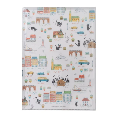 A4 Storlek Transparent Mapp Koriko Gångljusfärg - Kiki's Leveransservice Semic