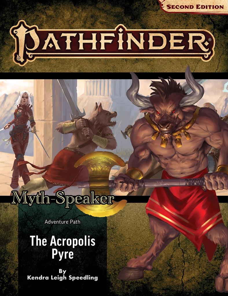 Pathfinder Adventure Path: The Acropolis Pyre (Myth-Speaker 1 av 3) (P2) Paizo Publishing
