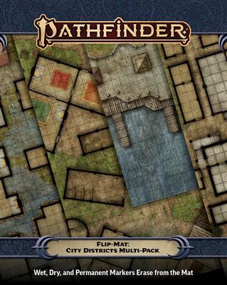 Pathfinder Flip-Mat: City Districts Multi-Pack Paizo Publishing
