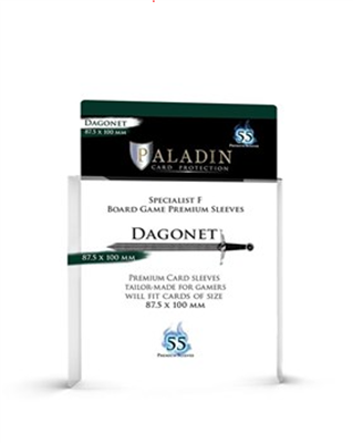 Paladin Sleeves - Dagonet 90.5x103 Board&Dice