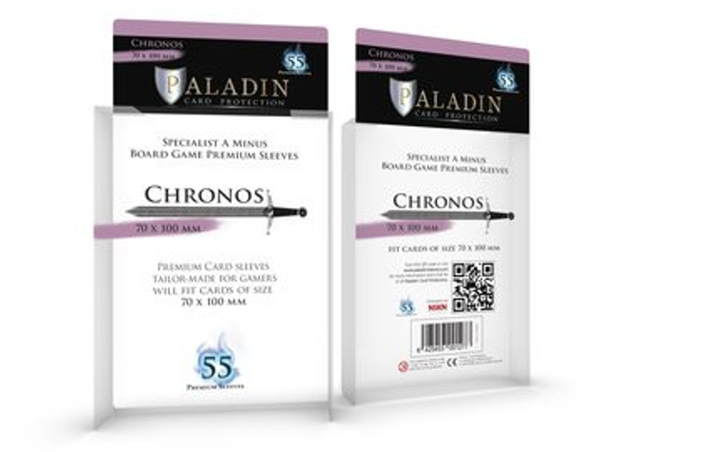 Paladin Sleeves - Chronos 73x103 Board&Dice