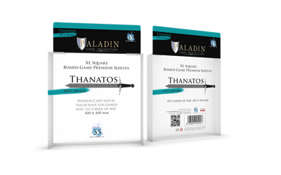 Paladin Sleeves - Thanatos 103x103 Board&Dice