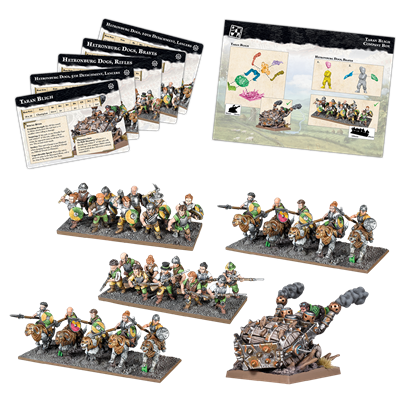 KoW Champions Taran Bligh Företagsbox Mantic Games