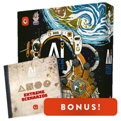 AI Space Puzzle - Samarbete och Strategi i Rymden Portal Games