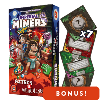 Imperial Miners: Aztecs vs Weirdlings - Expansion Portal Games