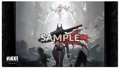 Bushiroad Gummi Spelmatta Vol. 9: GODDESS OF VICTORY: NIKKE Design A: RED ASH - Red Hood vs Cinderella Bushiroad