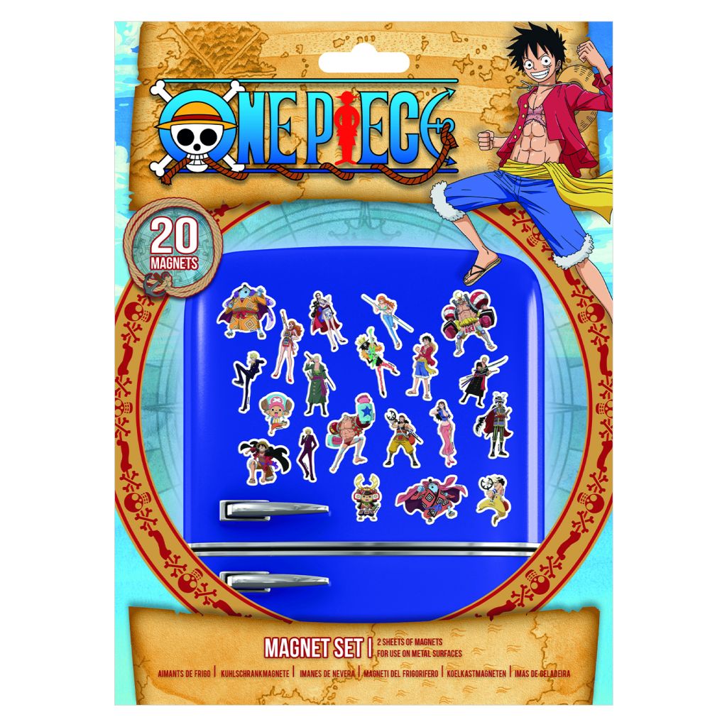 One Piece (Det Stora Pirater Era) Magnet Set Pyramid International