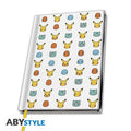 POKEMON A5 Anteckningsbok "Starters" SAS ABYSSE CORP