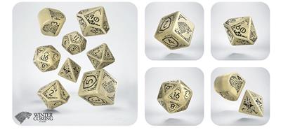 Game of Thrones: Stark Dice Set Q-Workshop