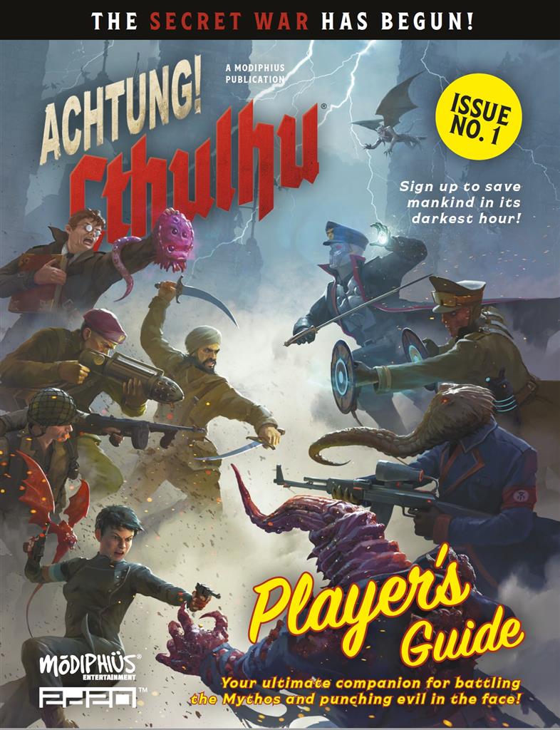 Achtung! Cthulhu 2d20: Spelarnas Guide Modiphius Entertainment