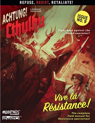 Achtung! Cthulhu 2d20: Vive La Resistance Modiphius Entertainment