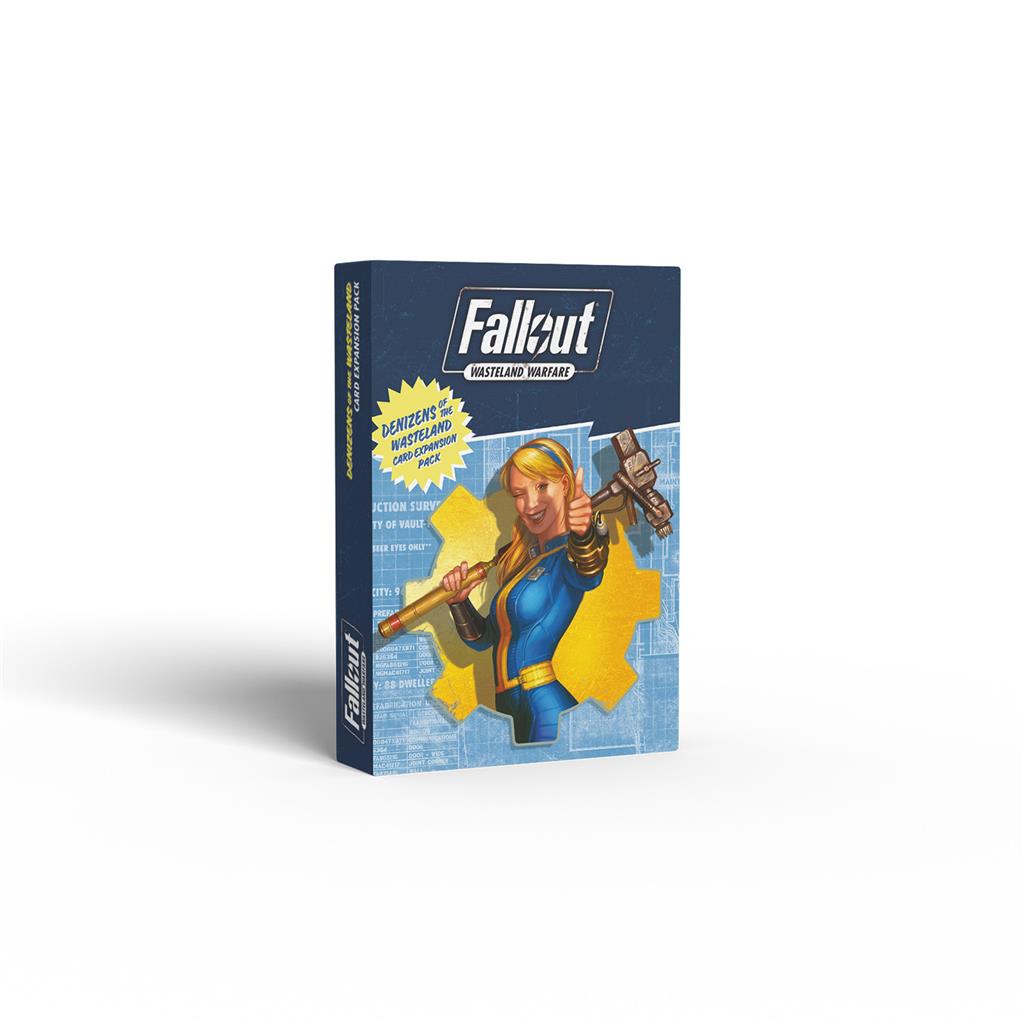 Fallout: Wasteland Warfare - Denizens of the Wasteland Expansion Card Pack Modiphius Entertainment