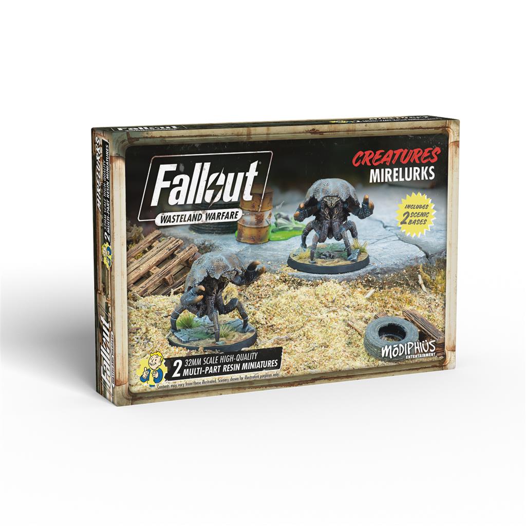 Fallout: Wasteland Warfare - Varelser: Mirelurks