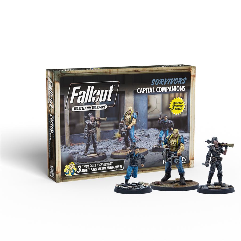 Fallout: Wasteland Warfare - Survivors: Capital Companions Modiphius Entertainment