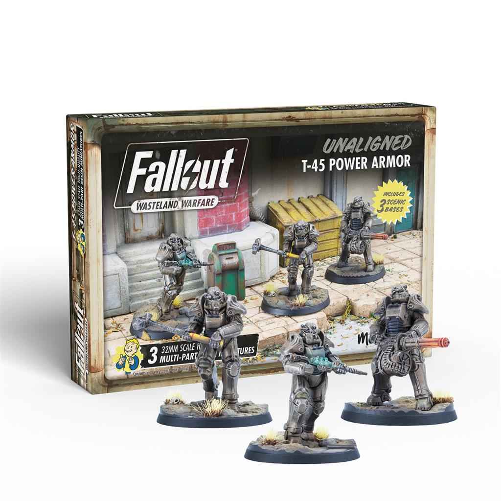 Fallout: Wasteland Warfare - Obunden: T-45 Stridsrustning