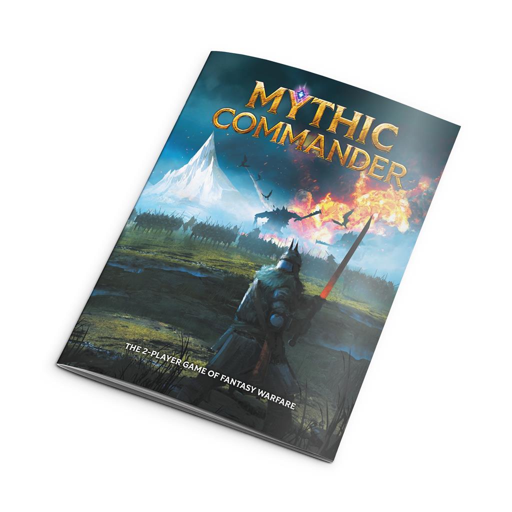 Mythic Commander Core Rulebook - Strategiskt Tvåspelarsystem Modiphius Entertainment