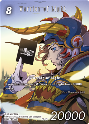 Final Fantasy TCG - Oktober 2025 B: Warrior of Light - PR171
