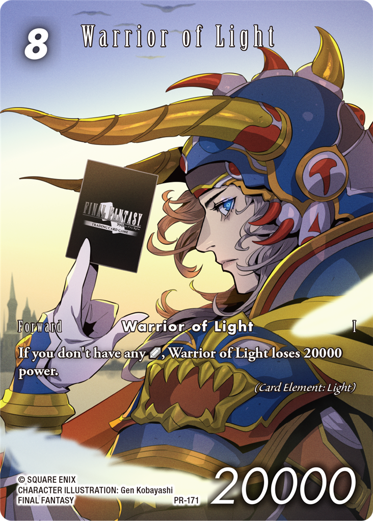 Final Fantasy TCG - Oktober 2025 B: Warrior of Light - PR171