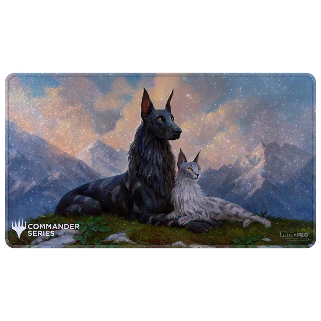 UP - Commander Series - Release 8 - Fan Vote 3 - Q3 2025 Holofoil Spelmatta Rin och Seri för MTG