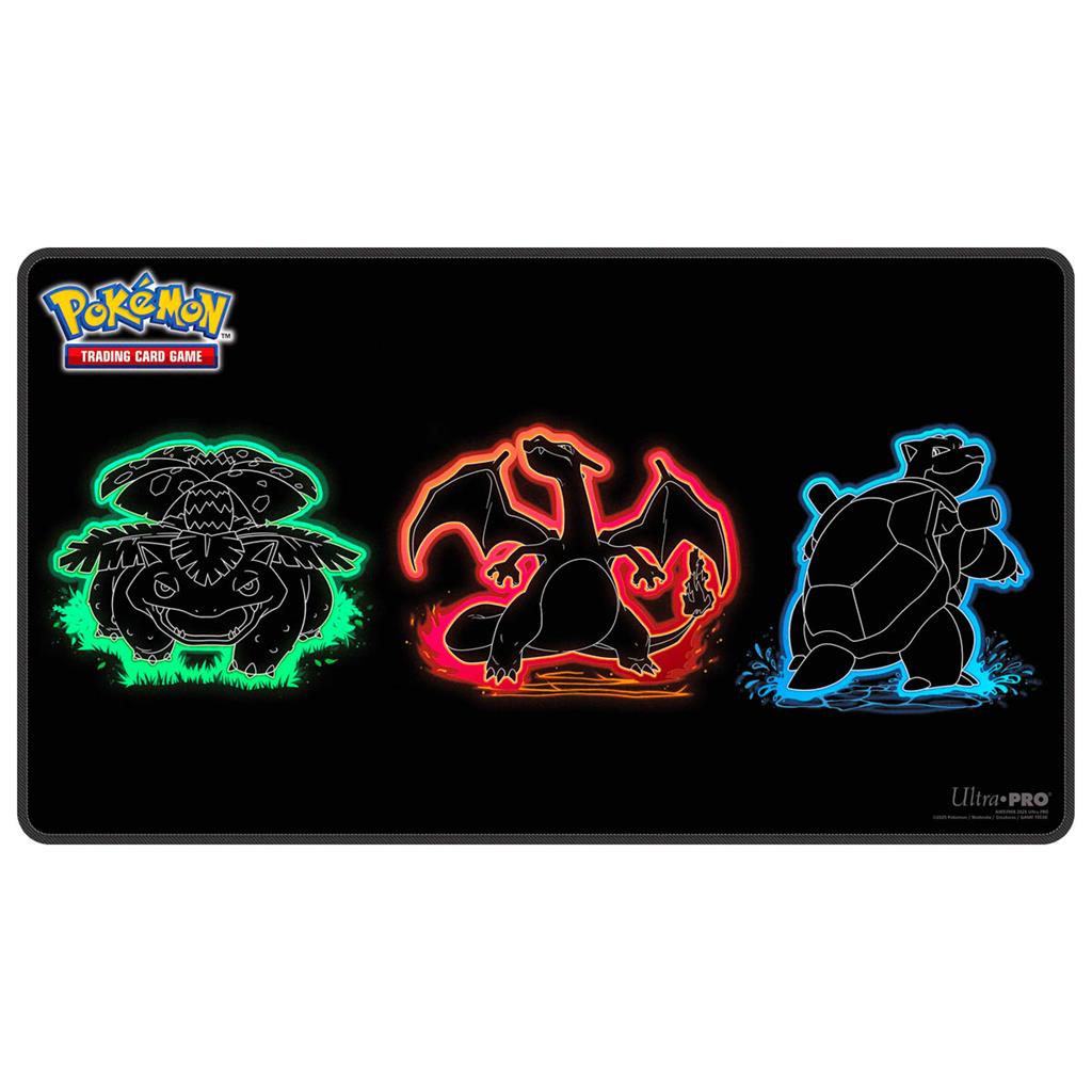 UP - Neon Kanto Foil Spelmatta för Pokémon