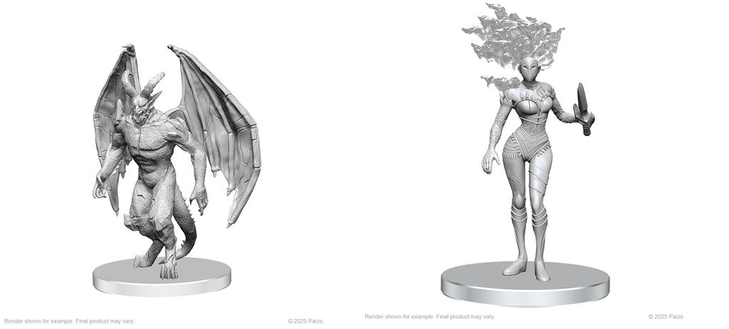 Pathfinder Battles Deep Cuts: Gargoyle & Shae