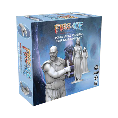 Fire and Ice Miniatyraction Spel: Kung och Drottning Expansion