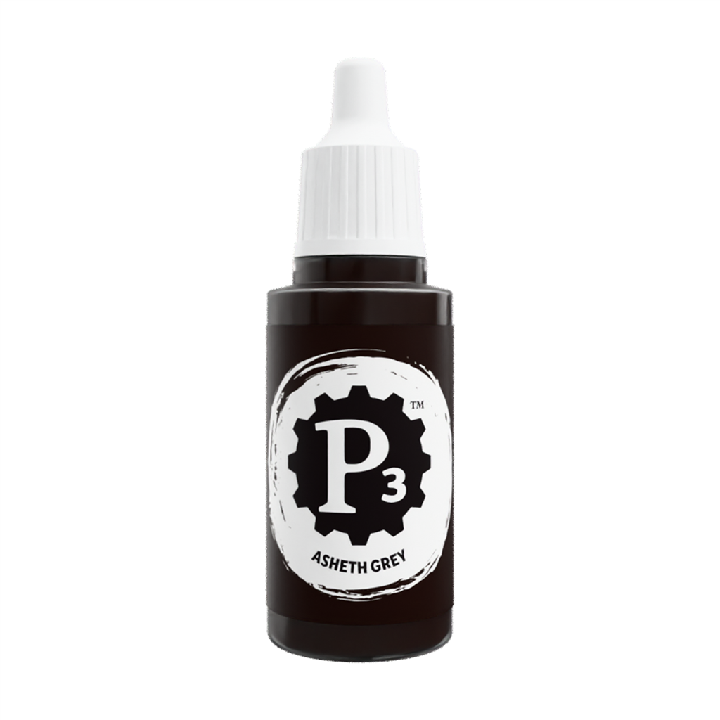 P3 Paints - Asheth Grå - 18 ml