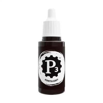 P3 Paints - Asheth Grå - 18 ml