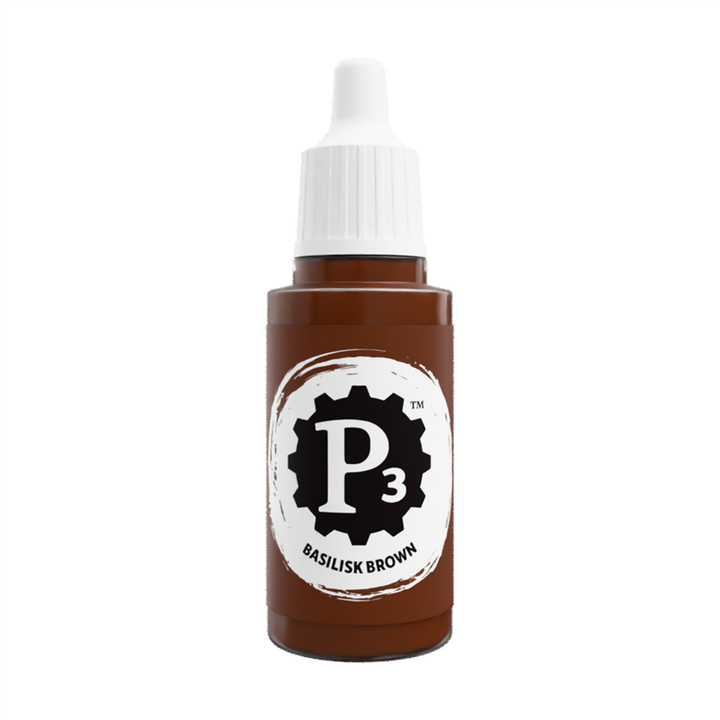 P3 Paints - Basiliskbrun - 18 ml
