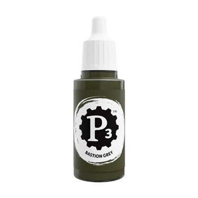 P3 Paints - Bastion Grey - 18ml