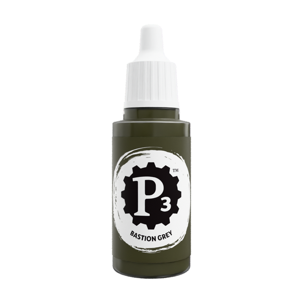 P3 Paints - Bastion Grey - 18ml