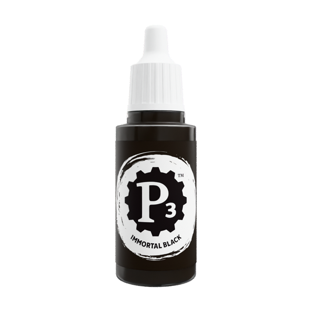 P3 Paints - Immortal Black - 18 ml
