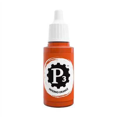 P3 Paints - Inferno Orange - 18ml
