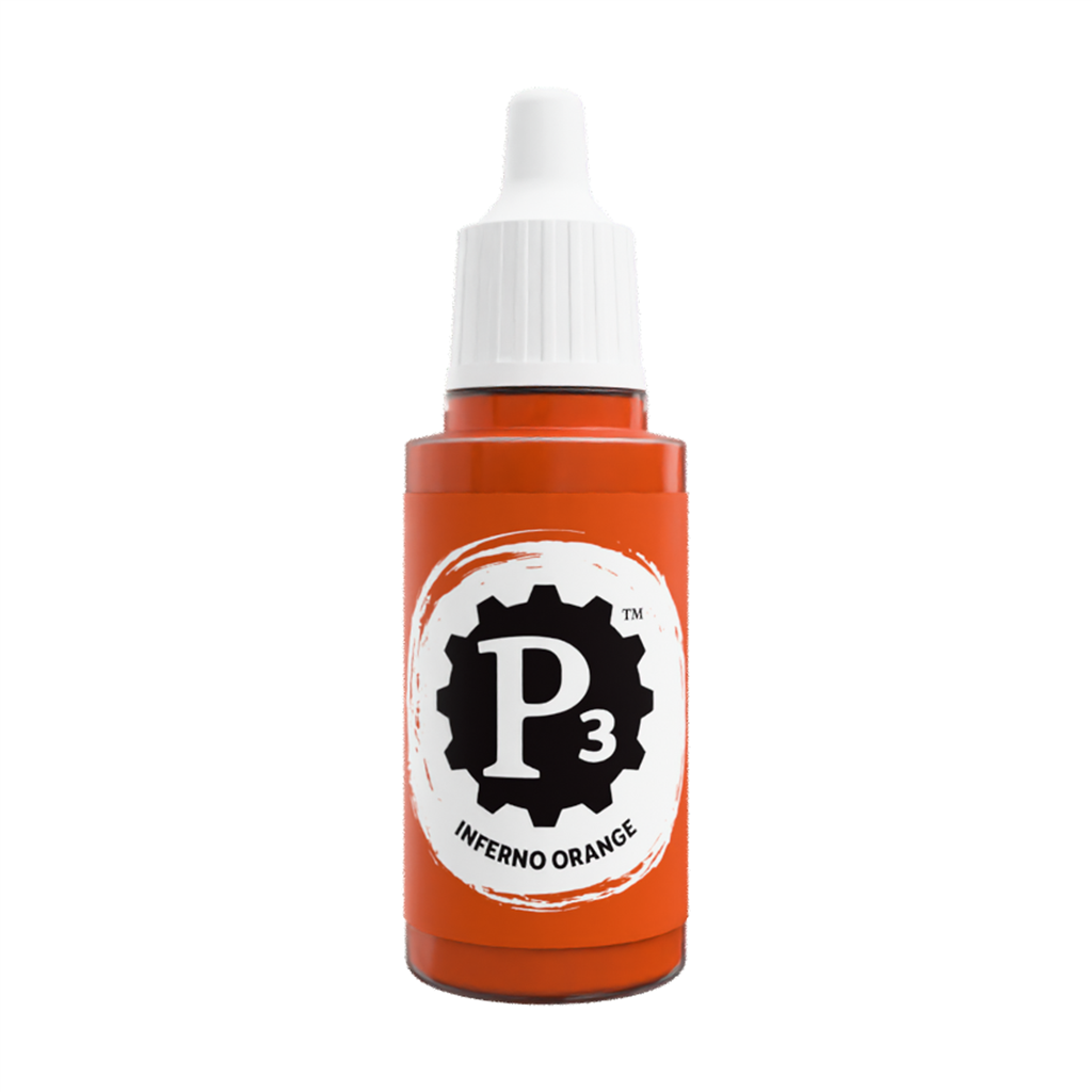 P3 Paints - Inferno Orange - 18ml