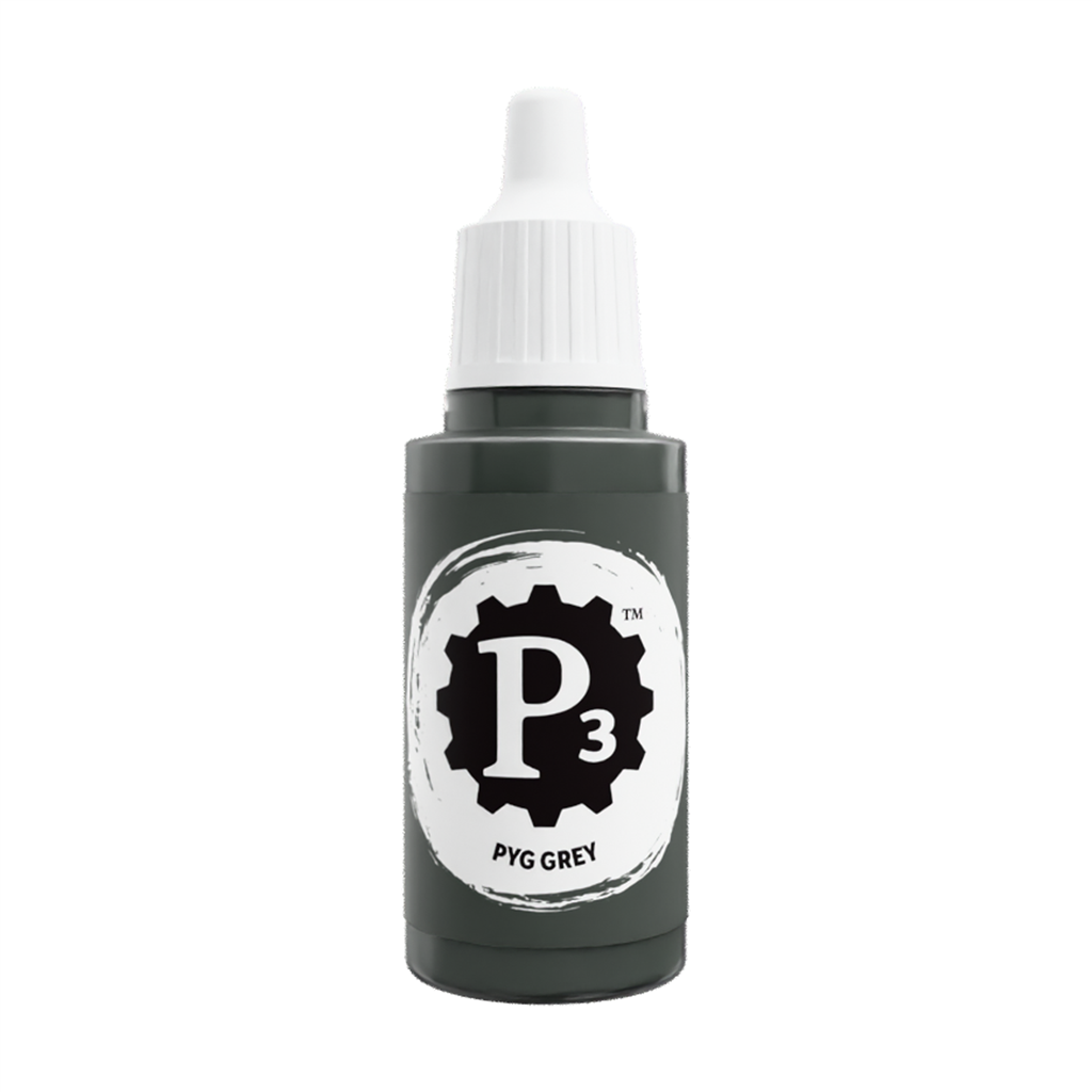 P3 Paints - Pyg Grå - 18 ml