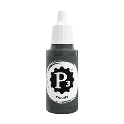 P3 Paints - Pyg Grå - 18 ml
