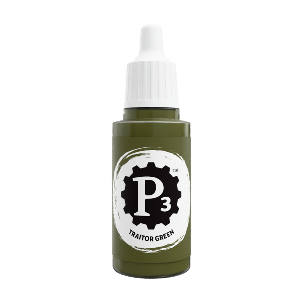 P3 Paints - Traitor Green - 18ml