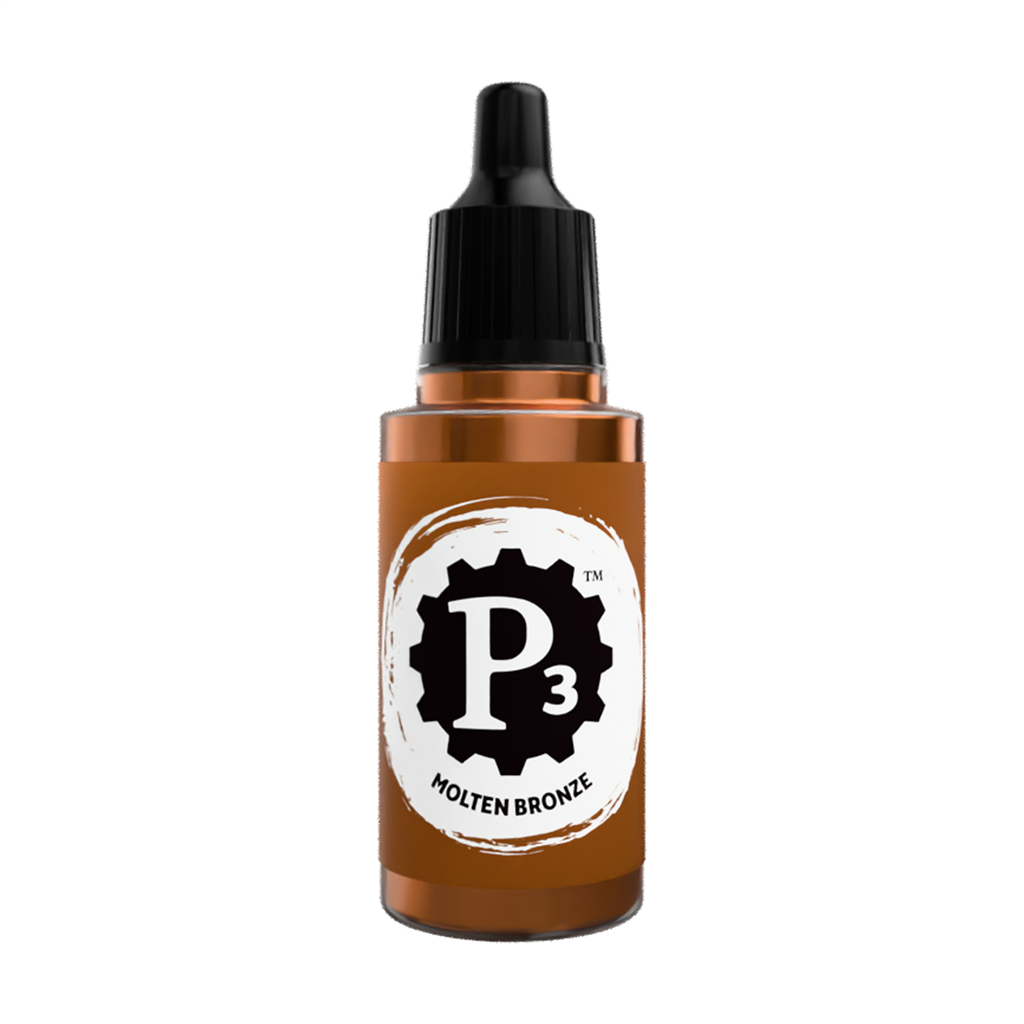 P3 Paints - Smält Brons - 18 ml