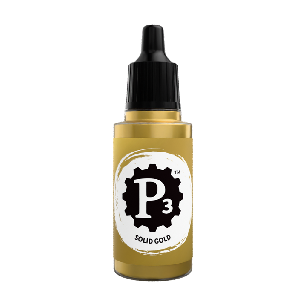 P3 Paints - Solid Gold - 18ml