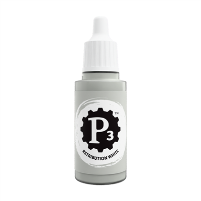P3 Paints - Retribution White - 18ml