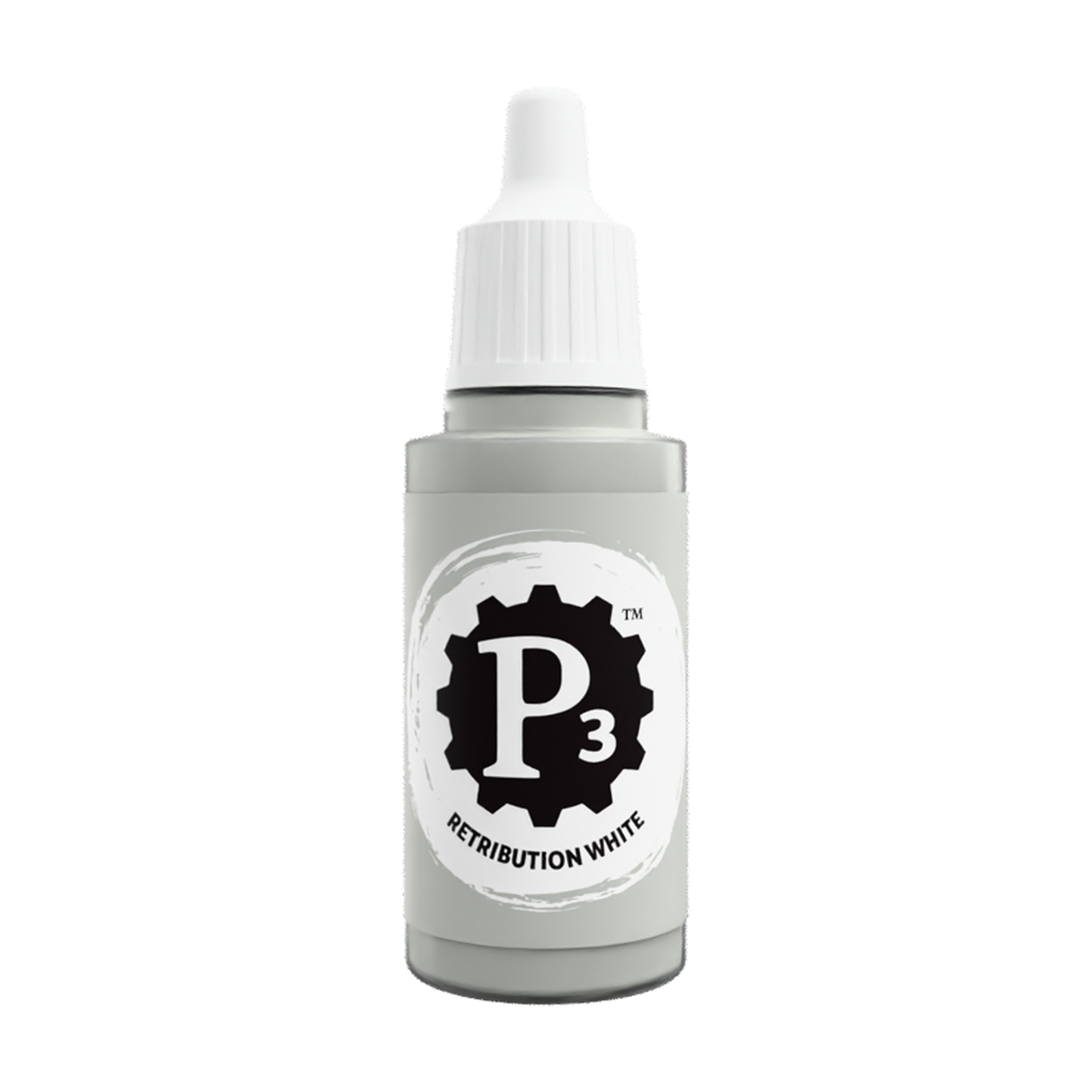 P3 Paints - Retribution White - 18ml