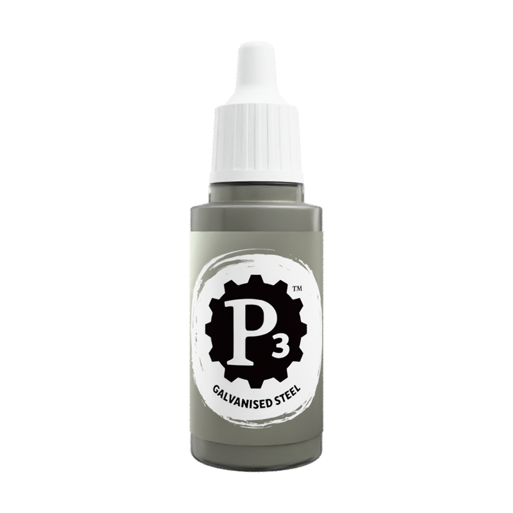 P3 Paints - Galvanized Steel - 18ml