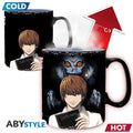 DEATH NOTE - Mug Heat Change - 460 ml - Kira & L SAS ABYSSE CORP