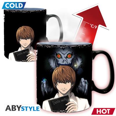 DEATH NOTE - Mug Heat Change - 460 ml - Kira & L SAS ABYSSE CORP