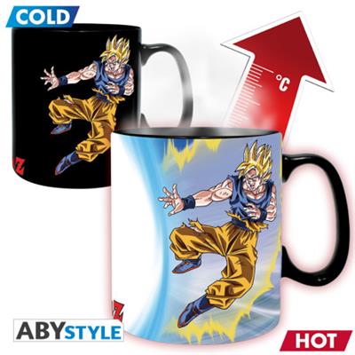 DRAGON BALL - Mug Heat Change - 460 ml - DBZ/ GokuVSBuu SAS ABYSSE CORP