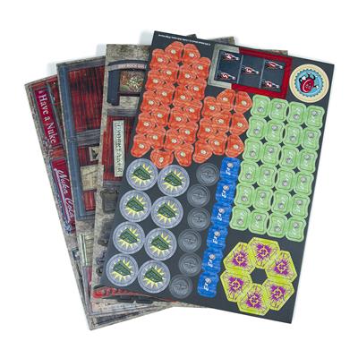 Fallout Factions: Tokens och Terrängpaket 1 Modiphius Entertainment