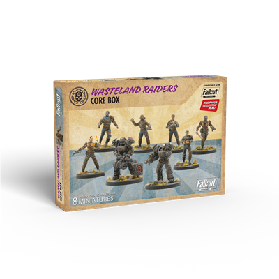 Fallout: Miniaturer - Wasteland Raiders Core Set (Plastik) Modiphius Entertainment
