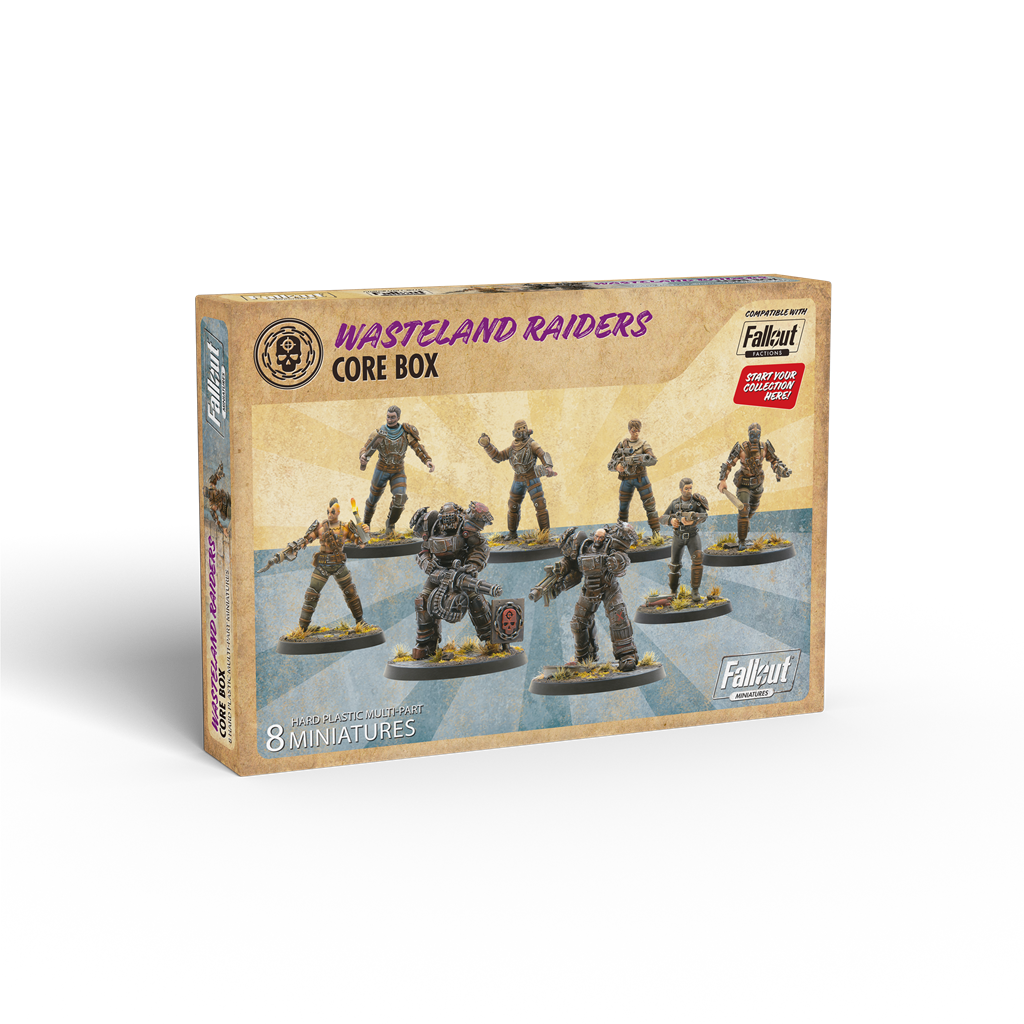Fallout: Miniaturer - Wasteland Raiders Core Set (Plastik) Modiphius Entertainment