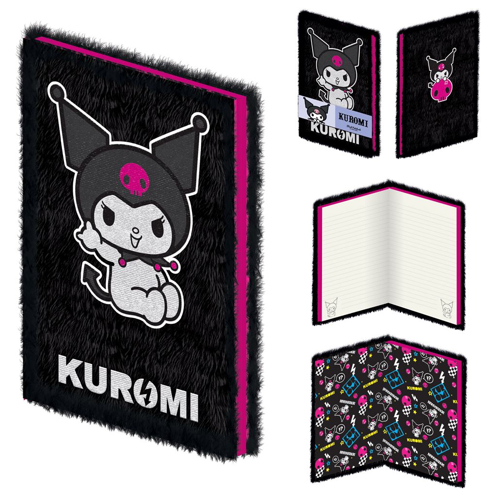Kuromi (Rock Out) A5 Gosedjur Anteckningsblock Pyramid International