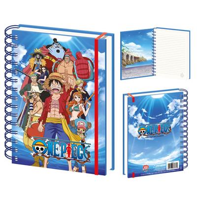 One Piece Anime (Crew) A5 Wiro Anteckningsblock Pyramid International